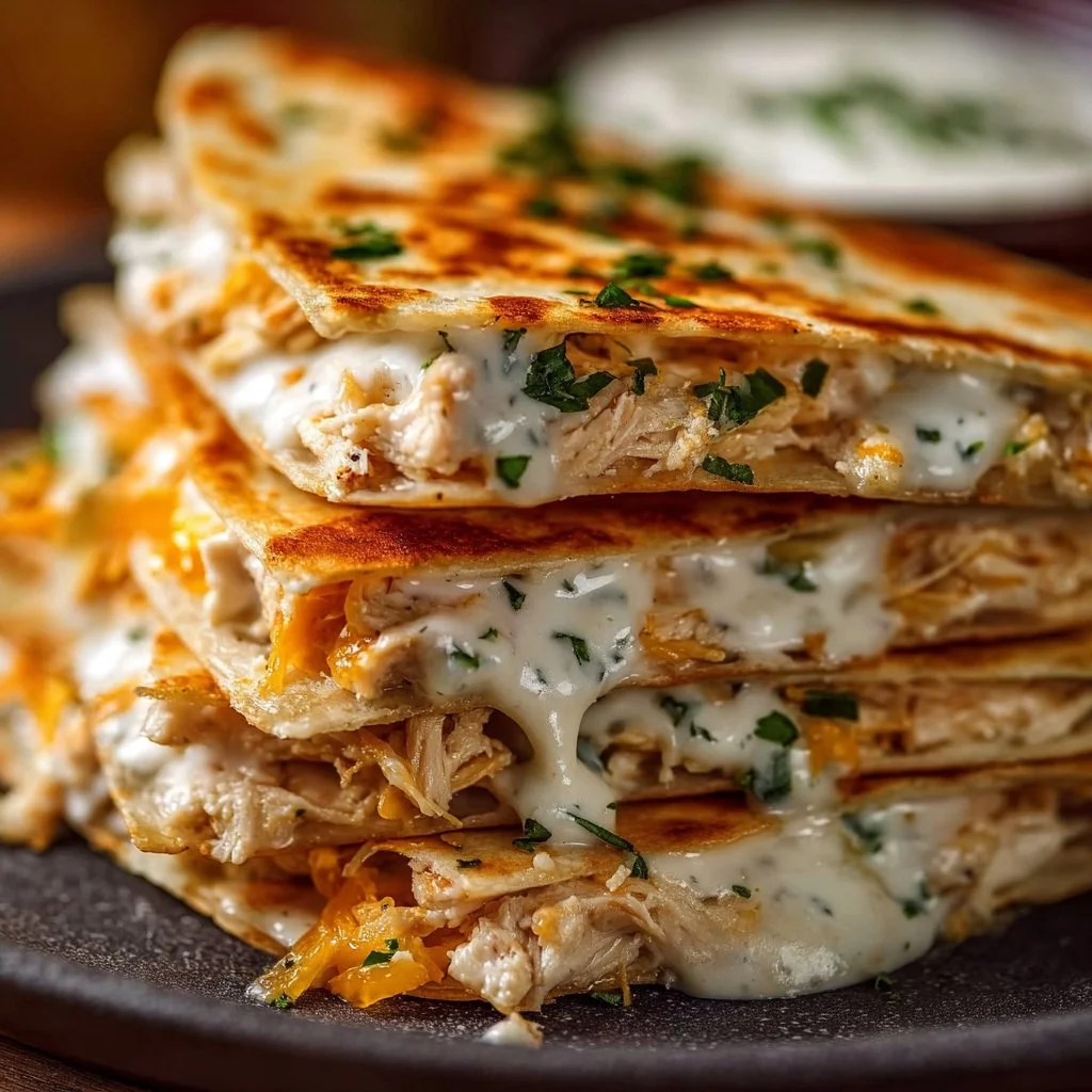 Chicken Ranch Quesadilla