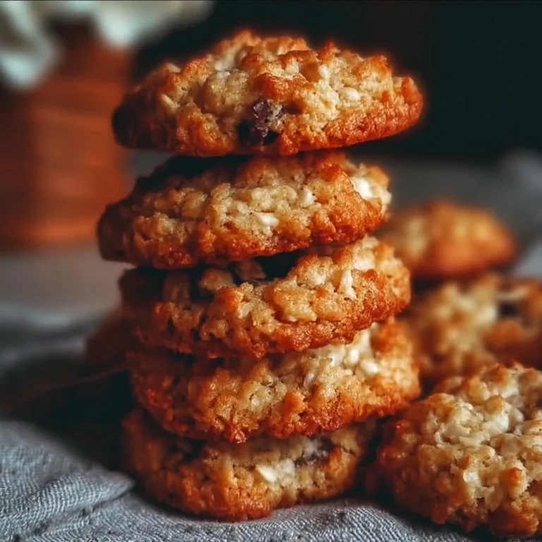 Close-up of homemade Cottage Cheese Protein Cookies on a plate.