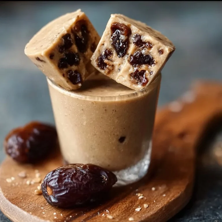 Delicious Tahini Date Freezer Cups made with tahini and dates