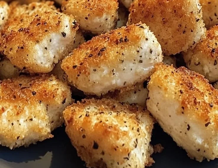 Air Fryer Ranch Crusted Chicken Bites