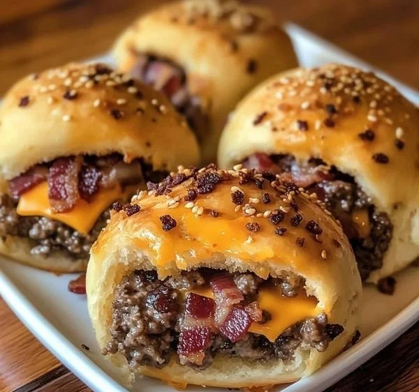 Bacon Cheeseburger Bombs