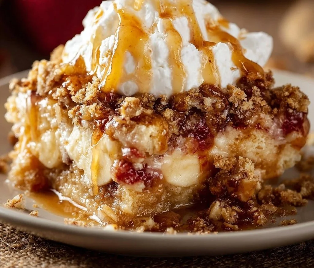 Banana Split Dump Cake