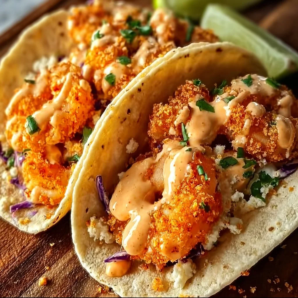 Bang Bang Shrimp Tacos