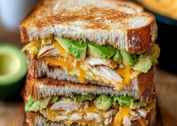 Chicken Avocado Melt Sandwich