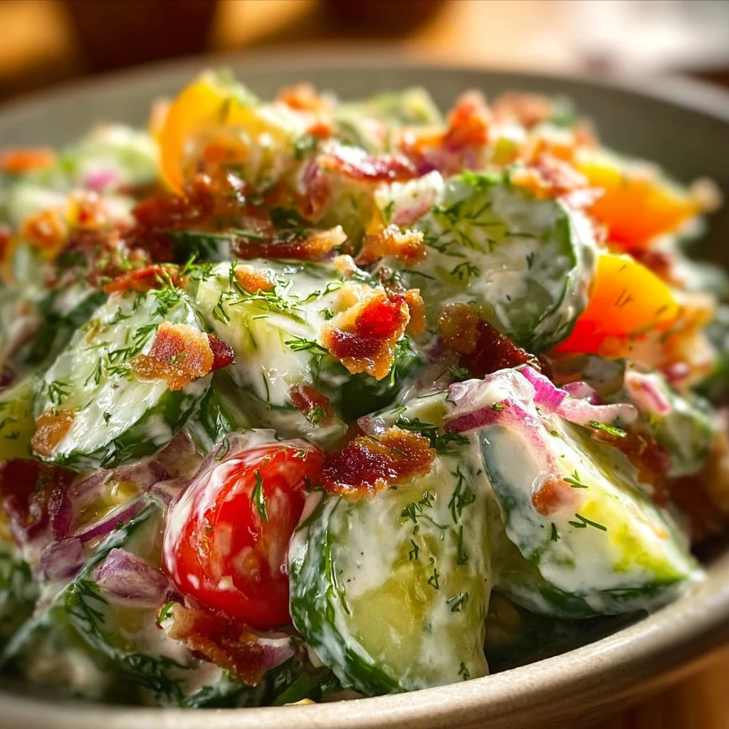 Cucumber Ranch Crack Salad