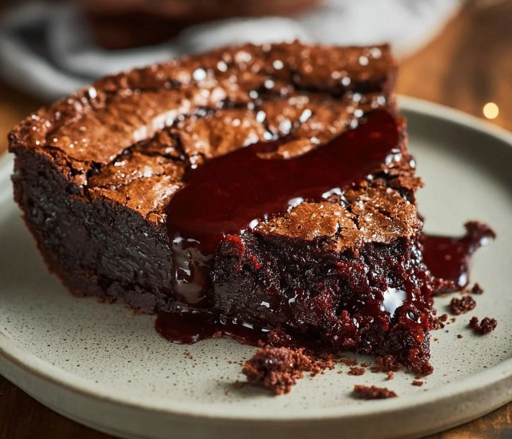 Gooey Brownie Pie