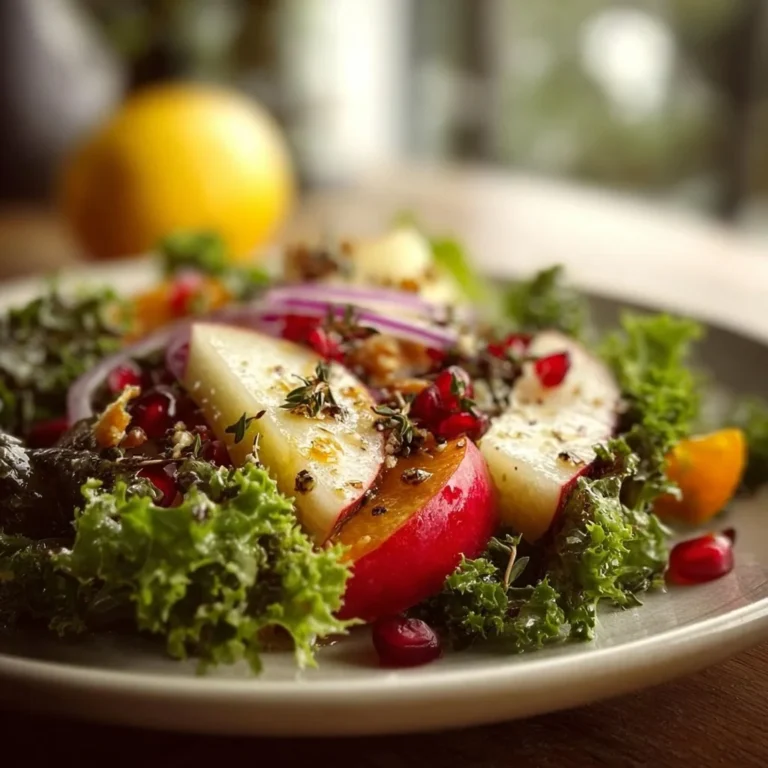 Harvest salad topped with lemon thyme dressing and fresh seasonal vegetables