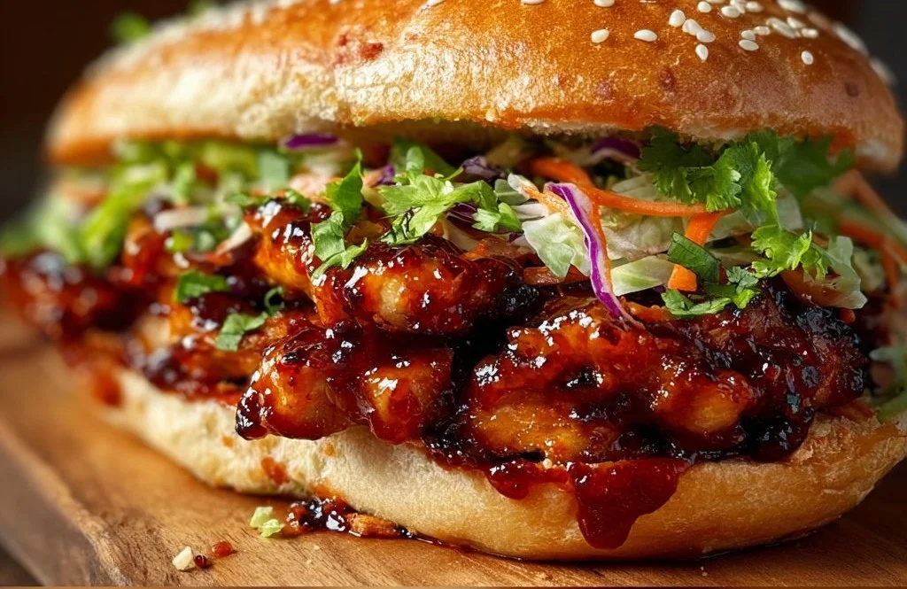 Korean BBQ Chicken Sandwich