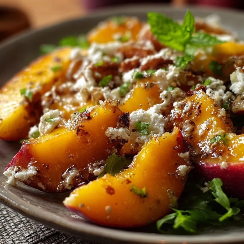 Millionaire Peach Salad