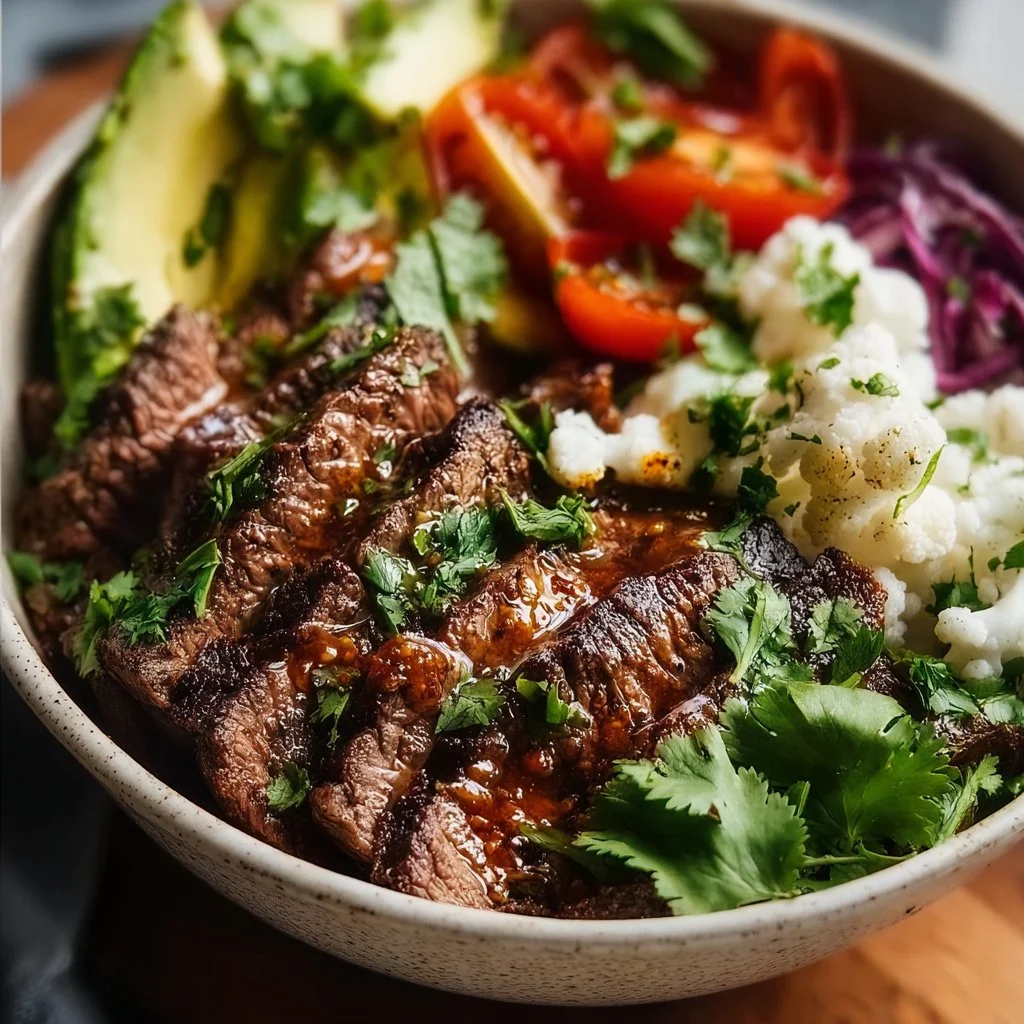 Paleo Grilled Meat Bowl
