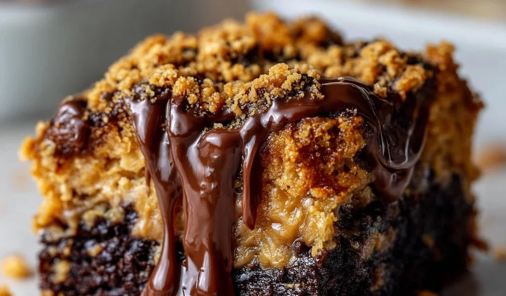 Peanut Butter Cup Dump Cake