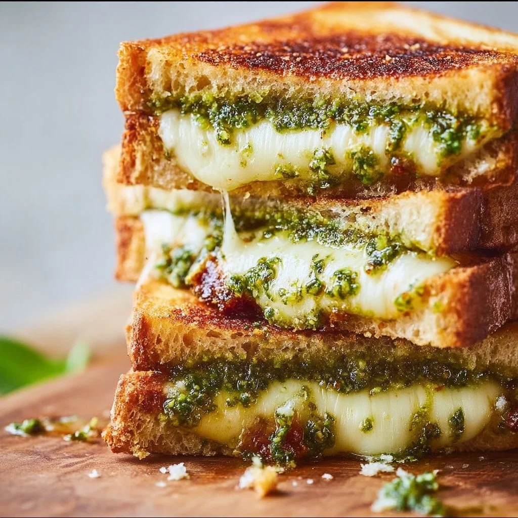 Pesto Grilled Cheese
