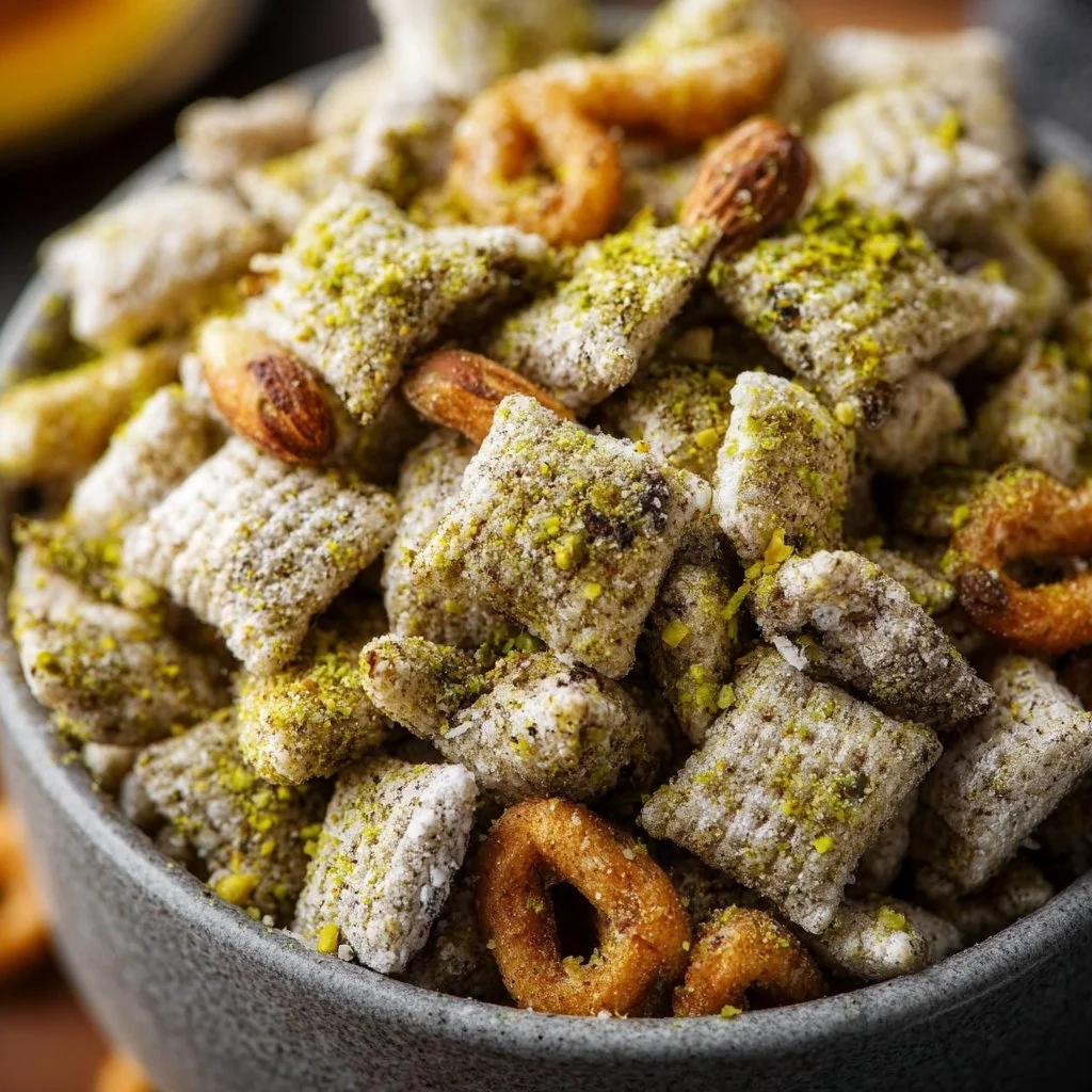 Pistachio Puppy Chow Mix