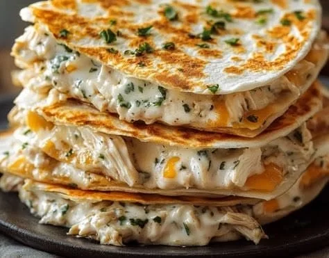 Satisfying Chicken Quesadilla
