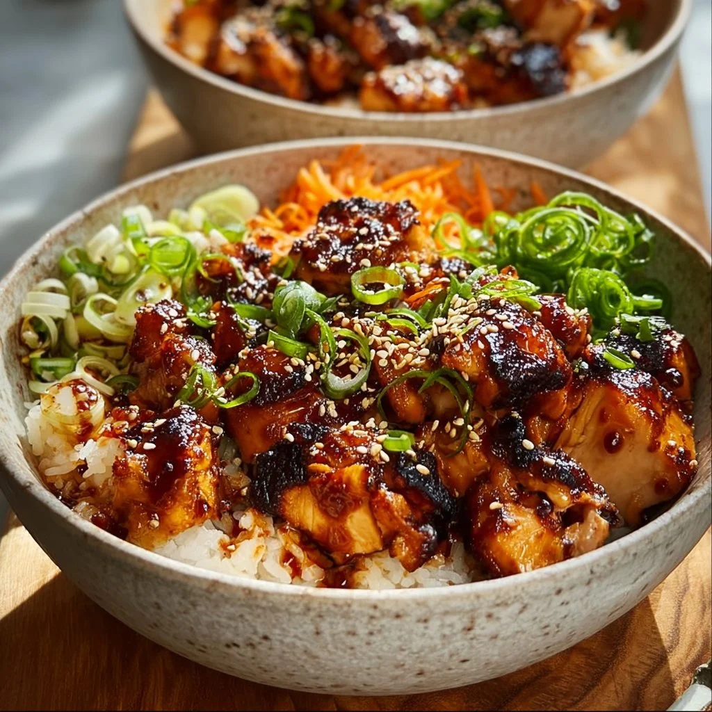 Savory Korean BBQ Chicken Bowls for Perfect Weeknight Dinners