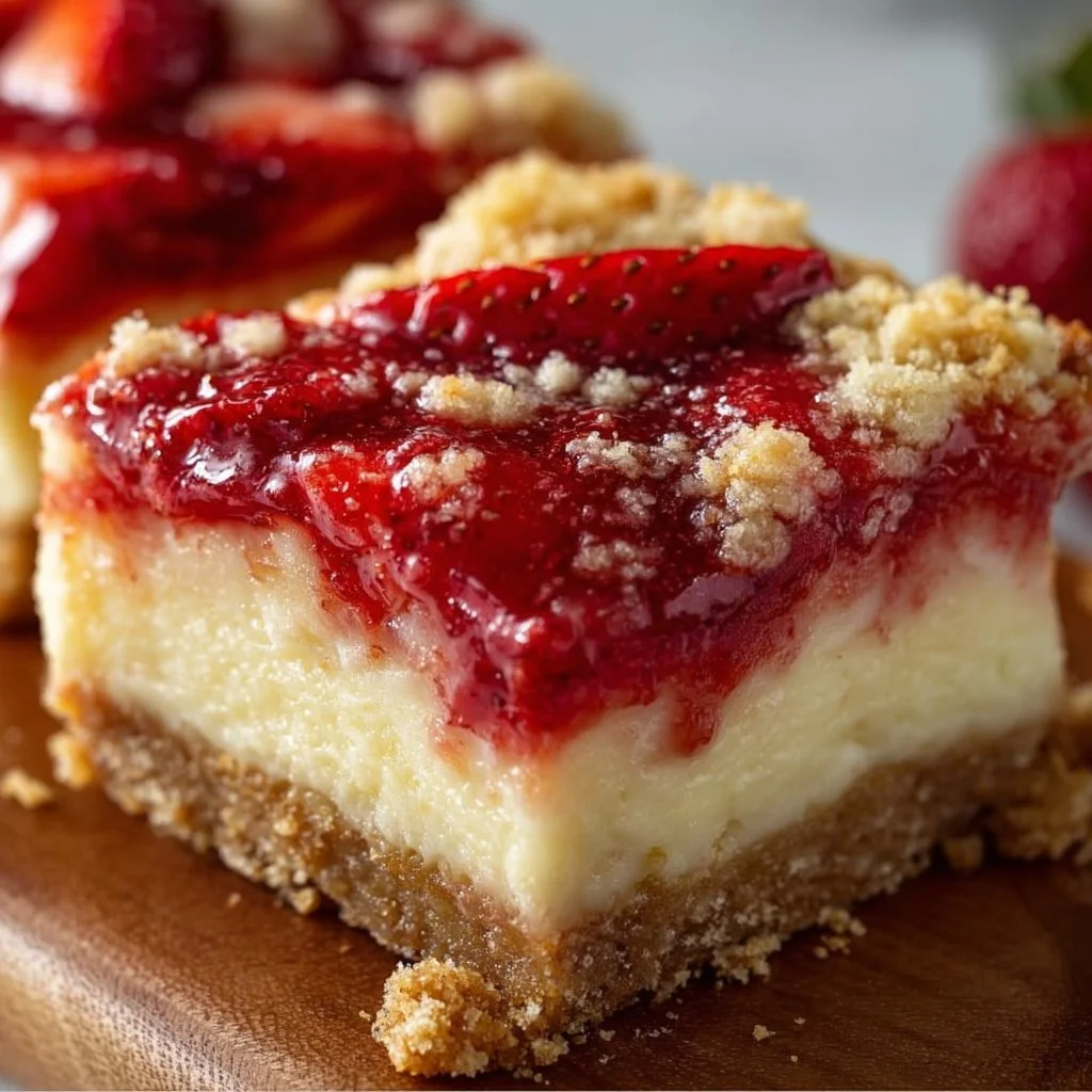 Strawberry Cheesecake Bars