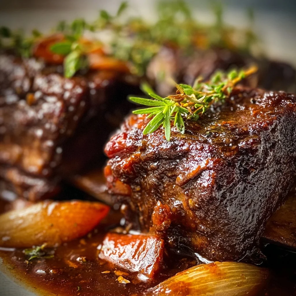 Tender Apple Cider-Braised Short Ribs