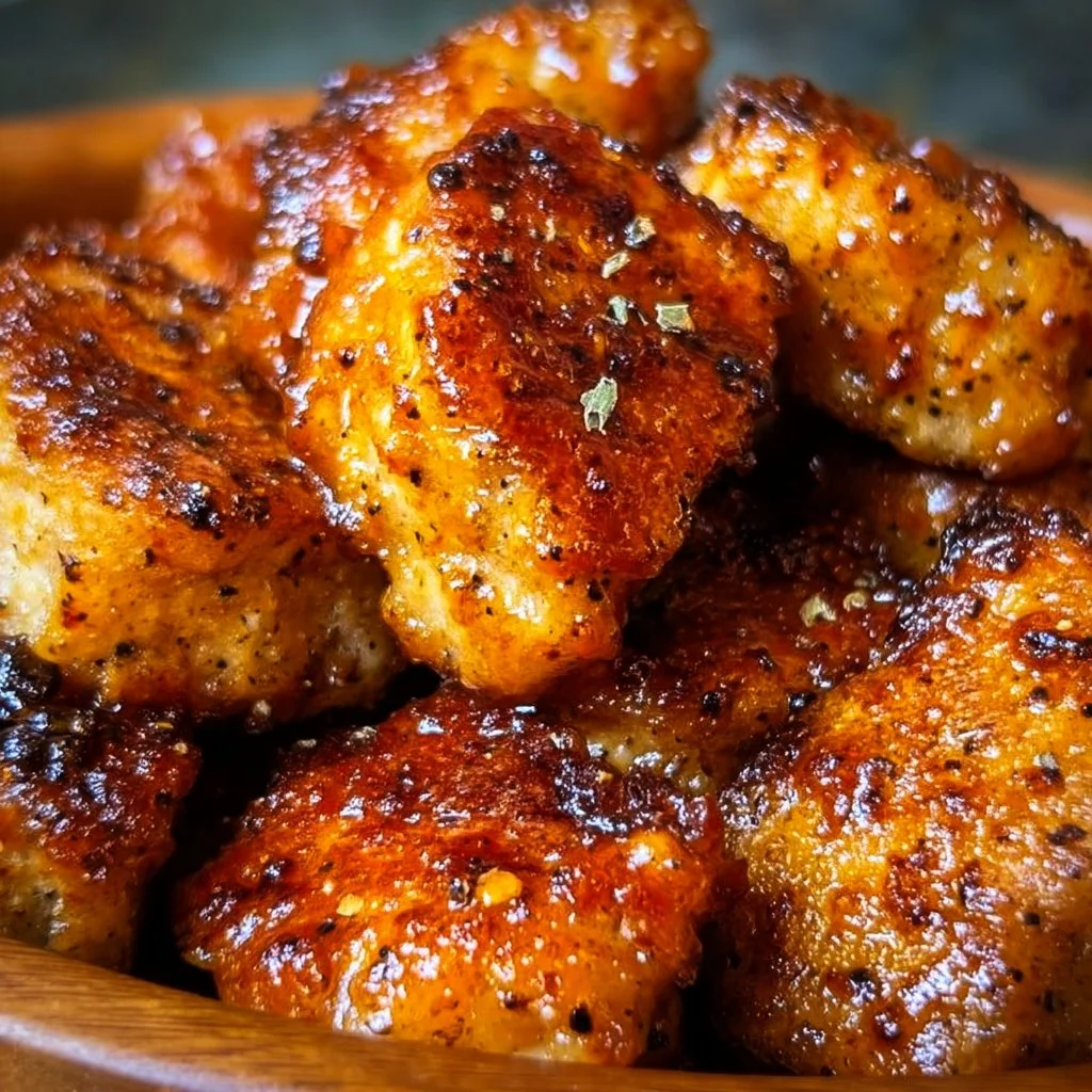 Air Fryer Pork Chop Bites