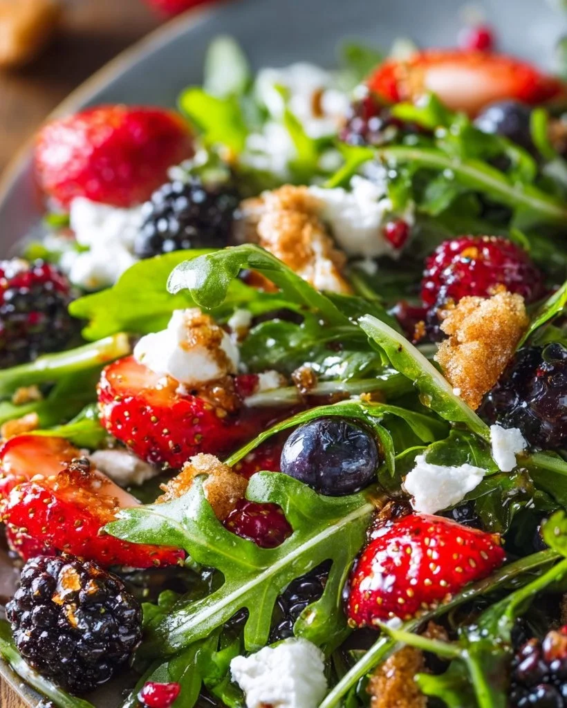Arugula Berry Salad