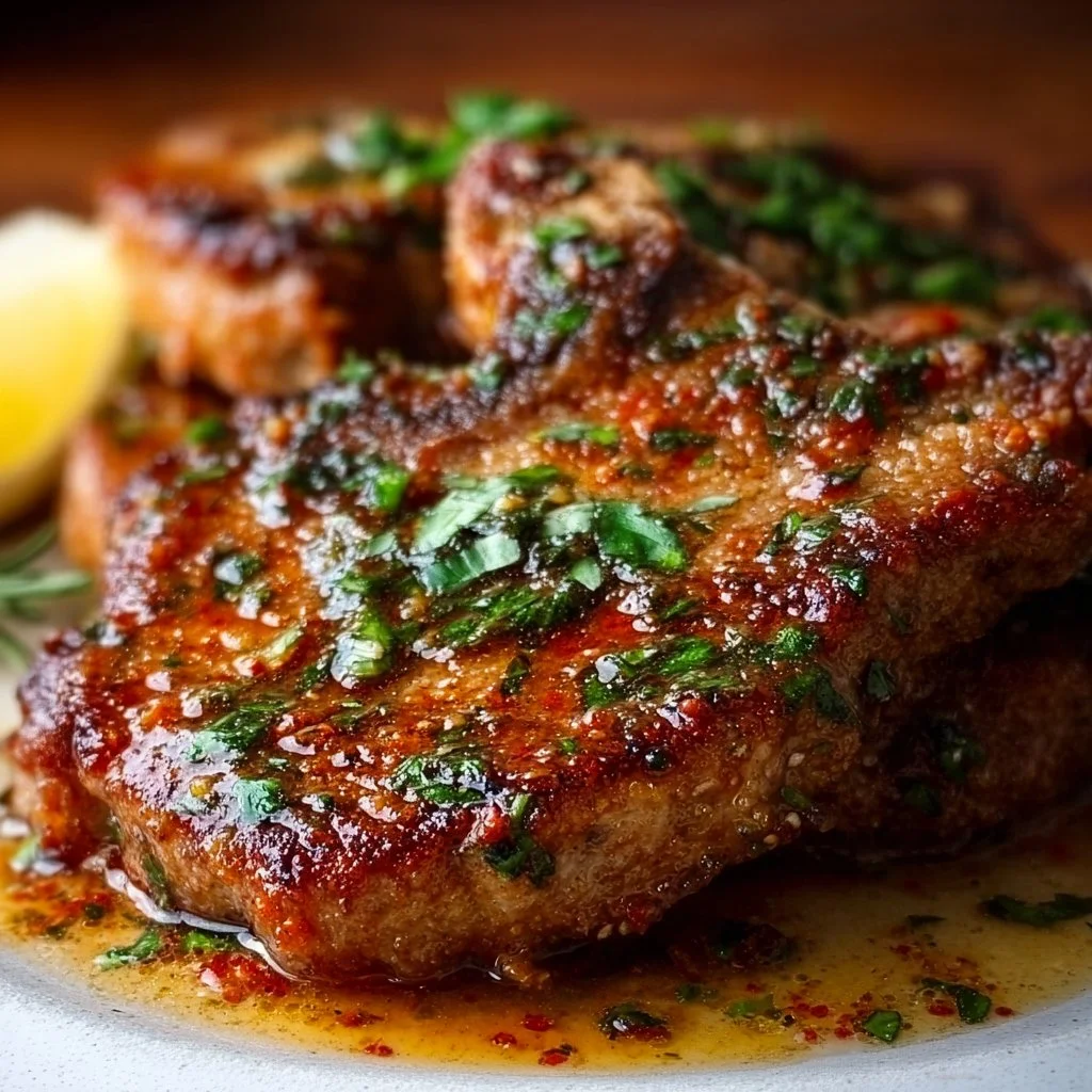 Authentic Sicilian Pork Chops
