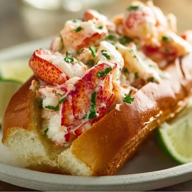 Delicious lobster roll prepared using Barefoot Contessa's recipe