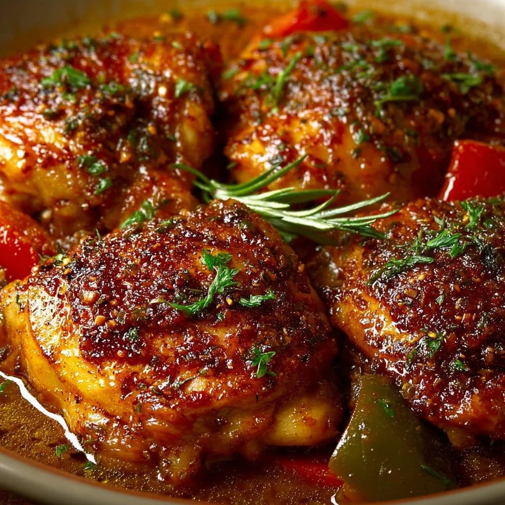 Braised Catalina Chicken