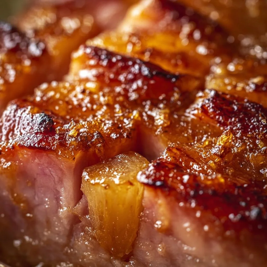 Brown Sugar Pineapple Ham Bake
