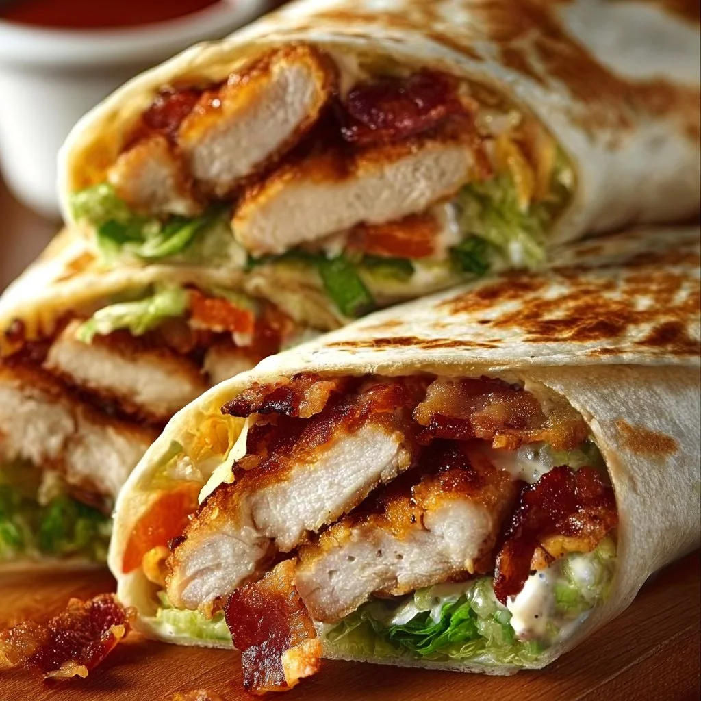 Chicken Bacon Wraps