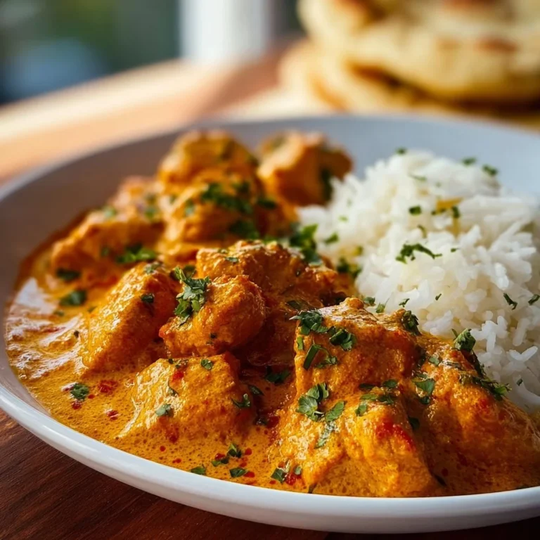 Delicious chicken cooked to perfection with butter