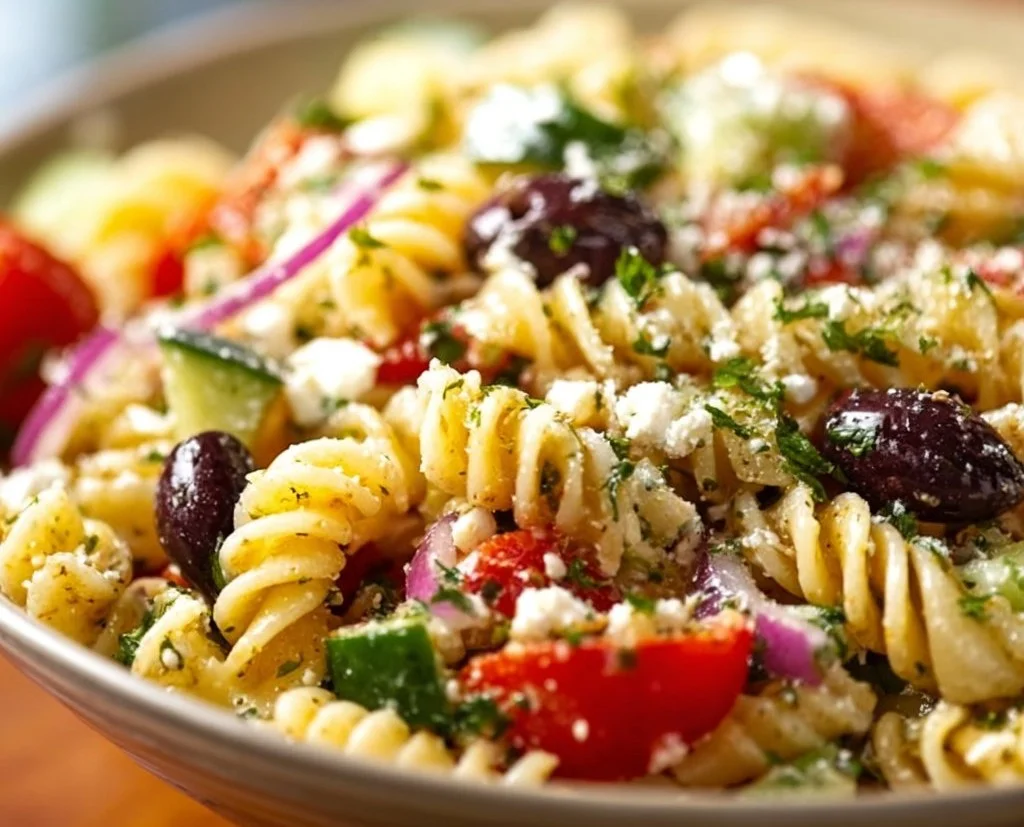 Chopped Greek Pasta Salad