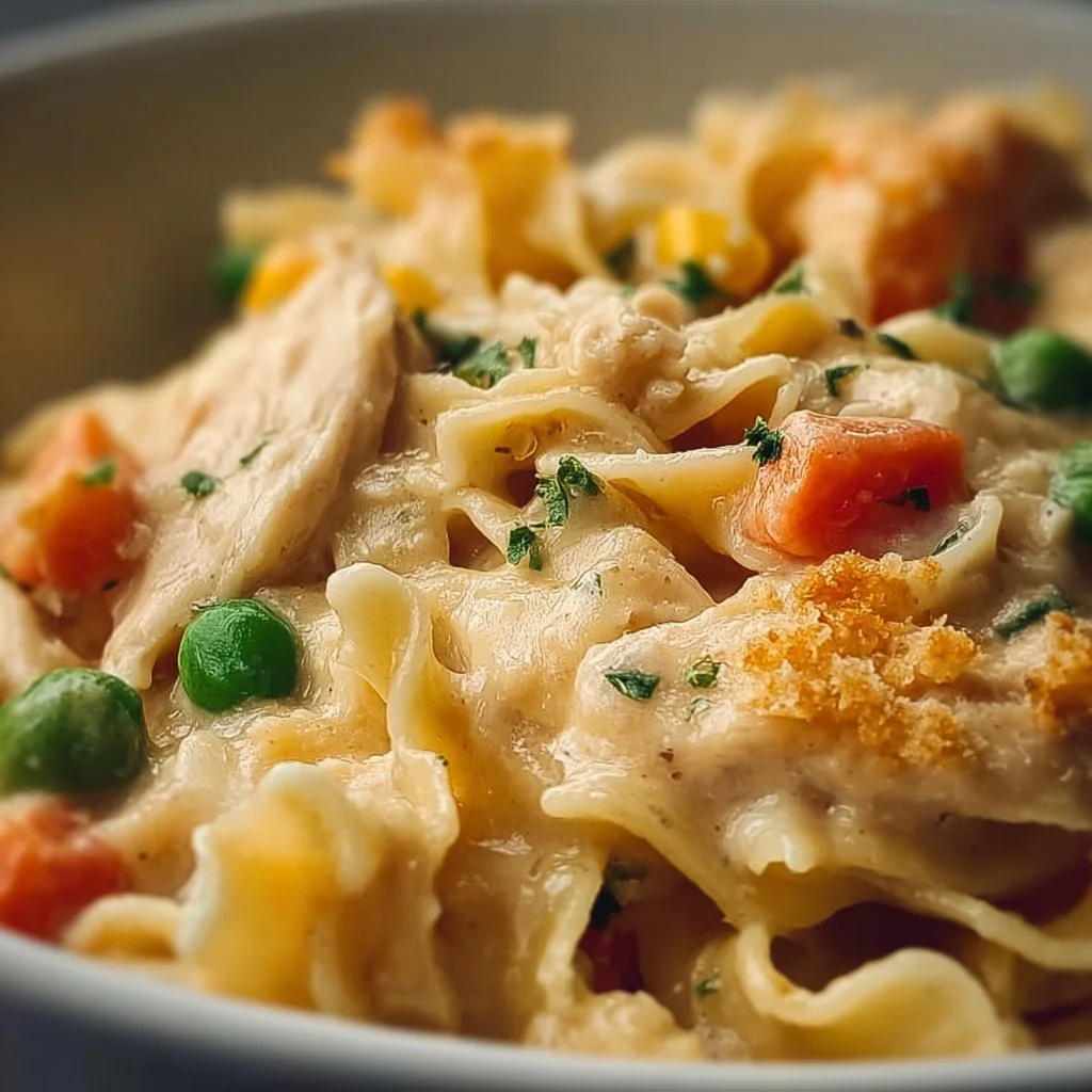 Classic Chicken Pot Pie Pasta