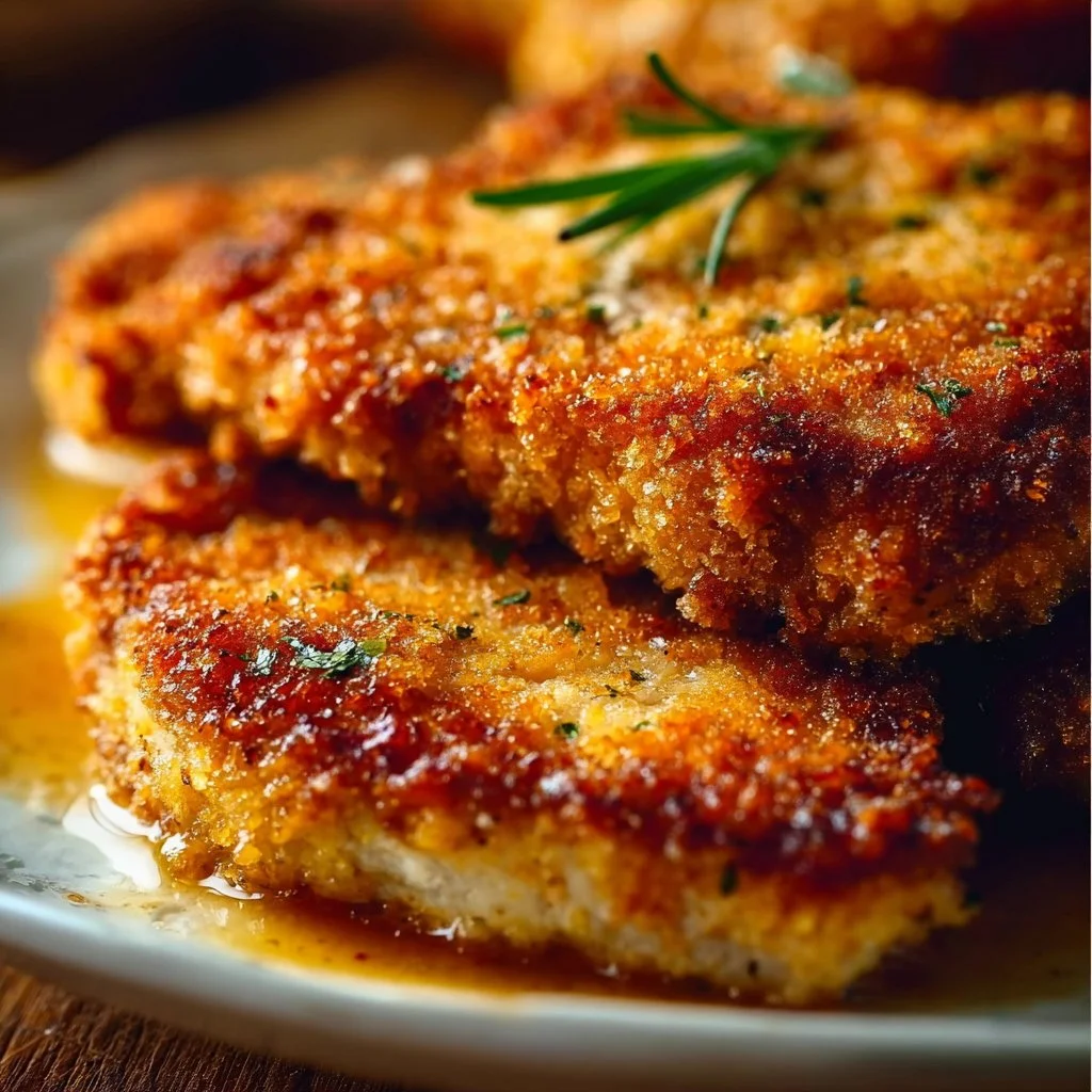 Crispy Air Fryer Breaded Pork Chops