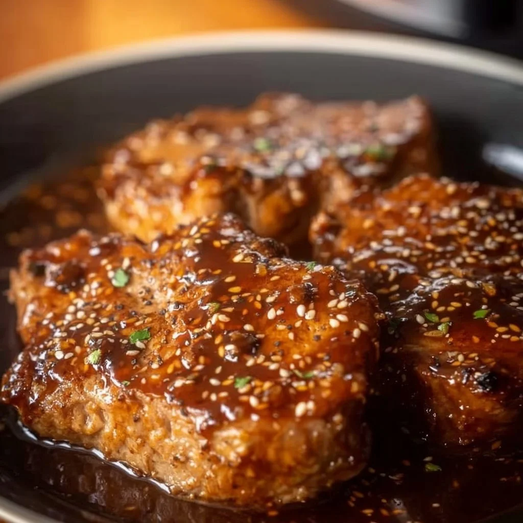 Crockpot Teriyaki Pork Chops