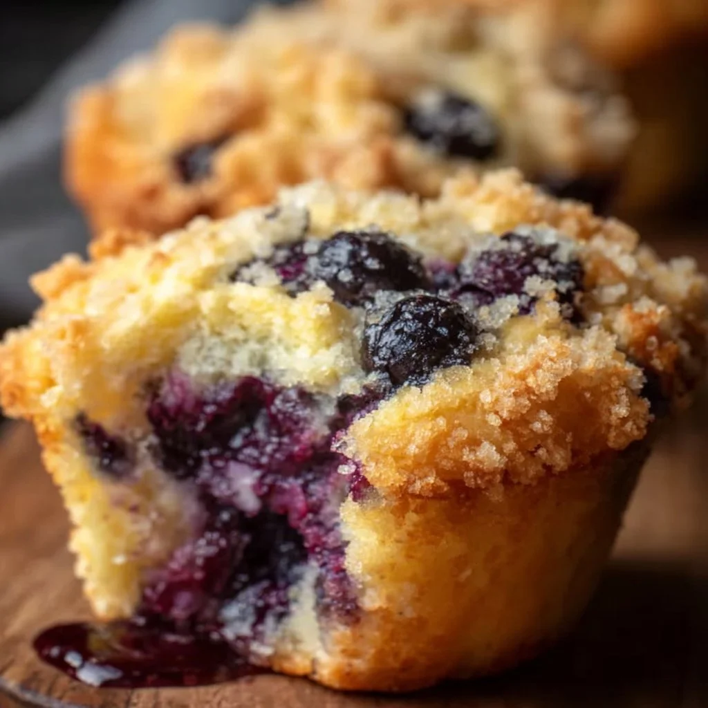 Easy Gluten-Free Blueberry Muffins
