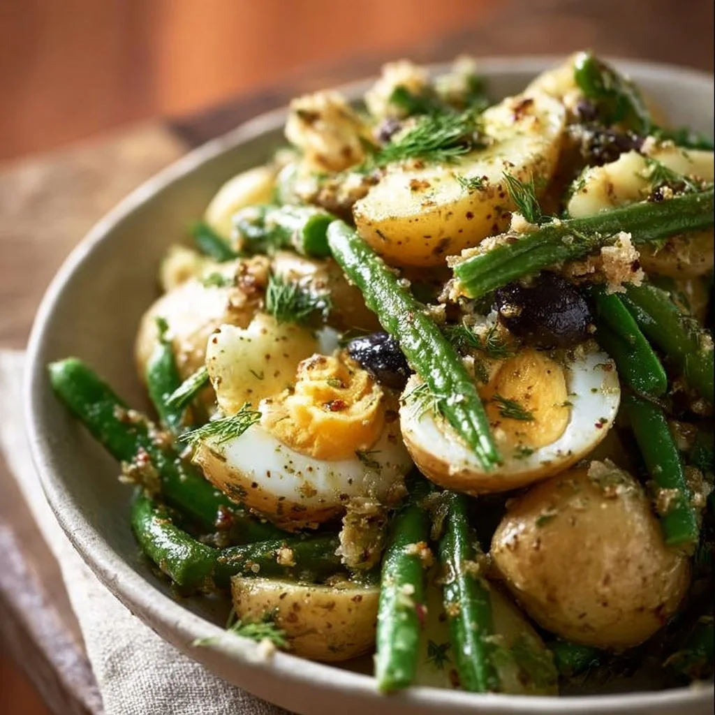 French-Style Potato and Green Bean Salad