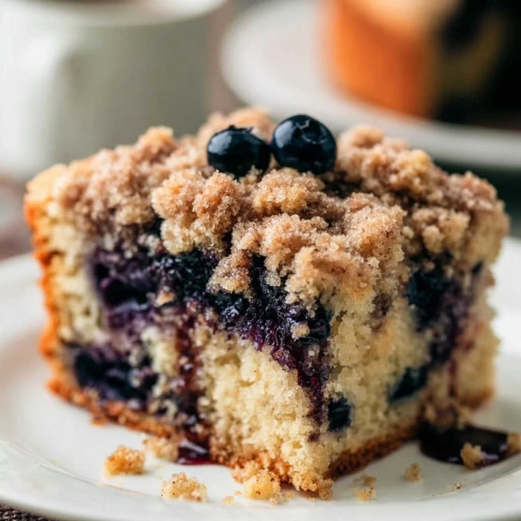 Gluten-Free Blueberry Coffee Cake