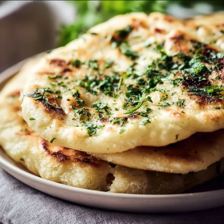Delicious gluten-free naan bread served with dipping sauces and spices.