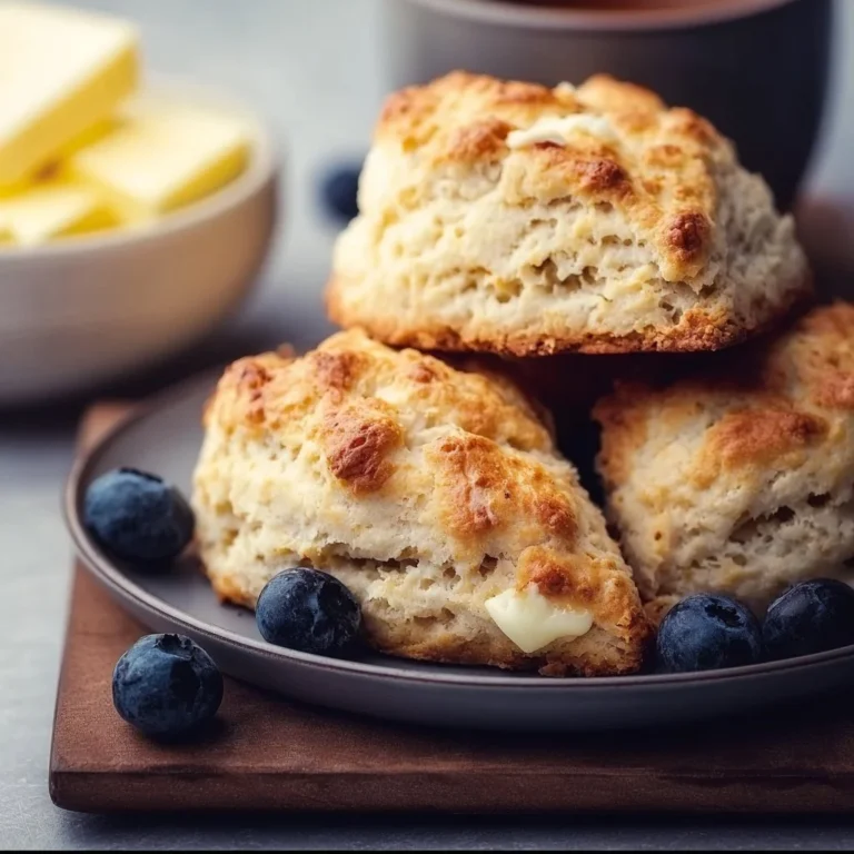 Freshly baked gluten-free scones on a cooling rack