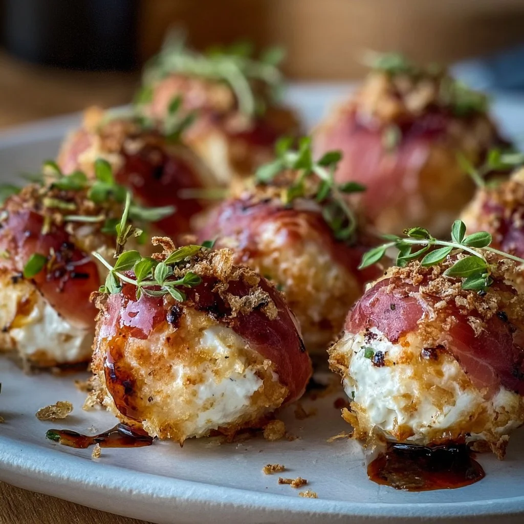 Goat Cheese & Prosciutto Bonbons