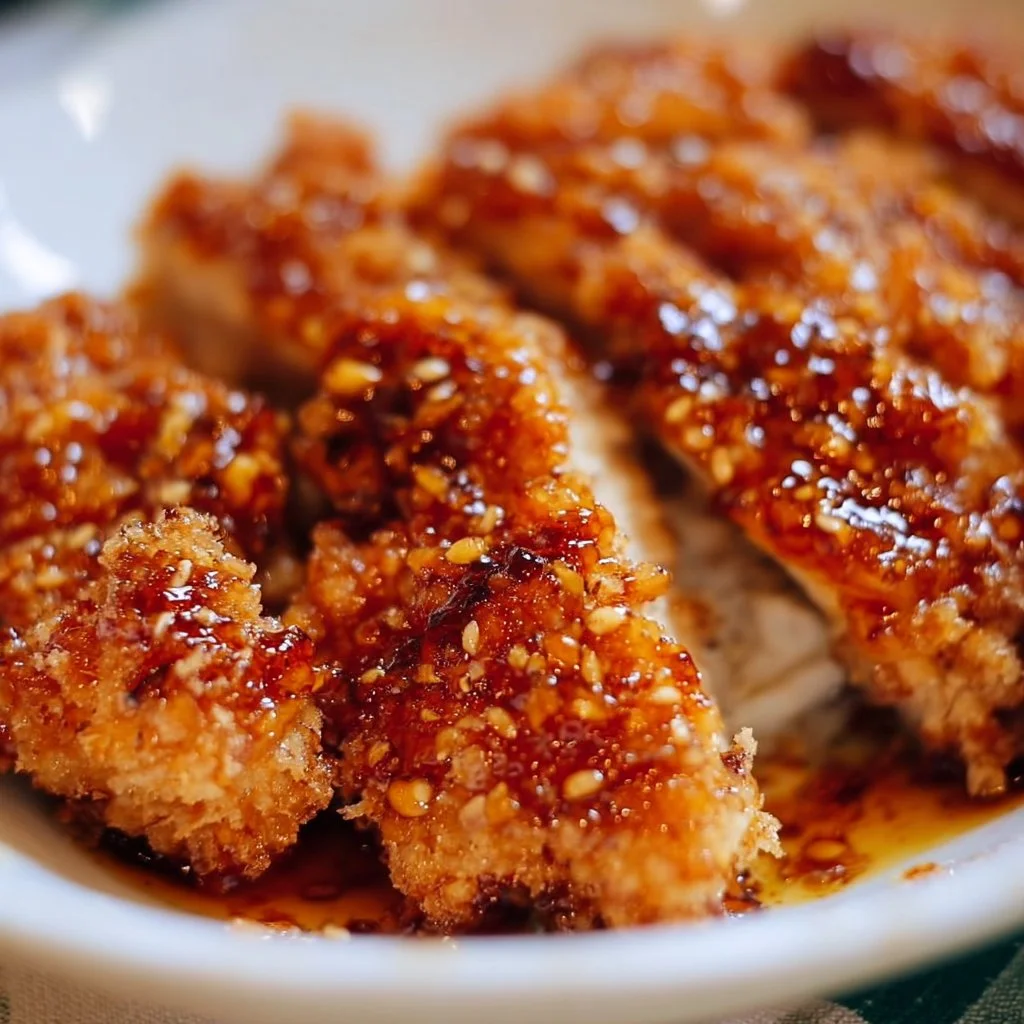 Honey Garlic Crispy Chicken