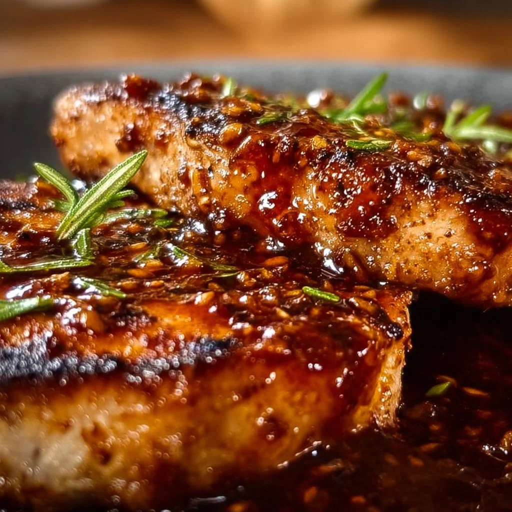 Honey Garlic Pork Chops