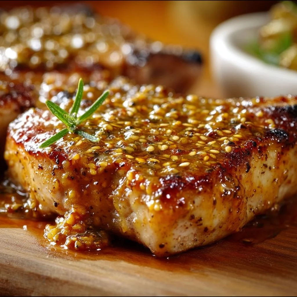 Honey Mustard Pork Chops