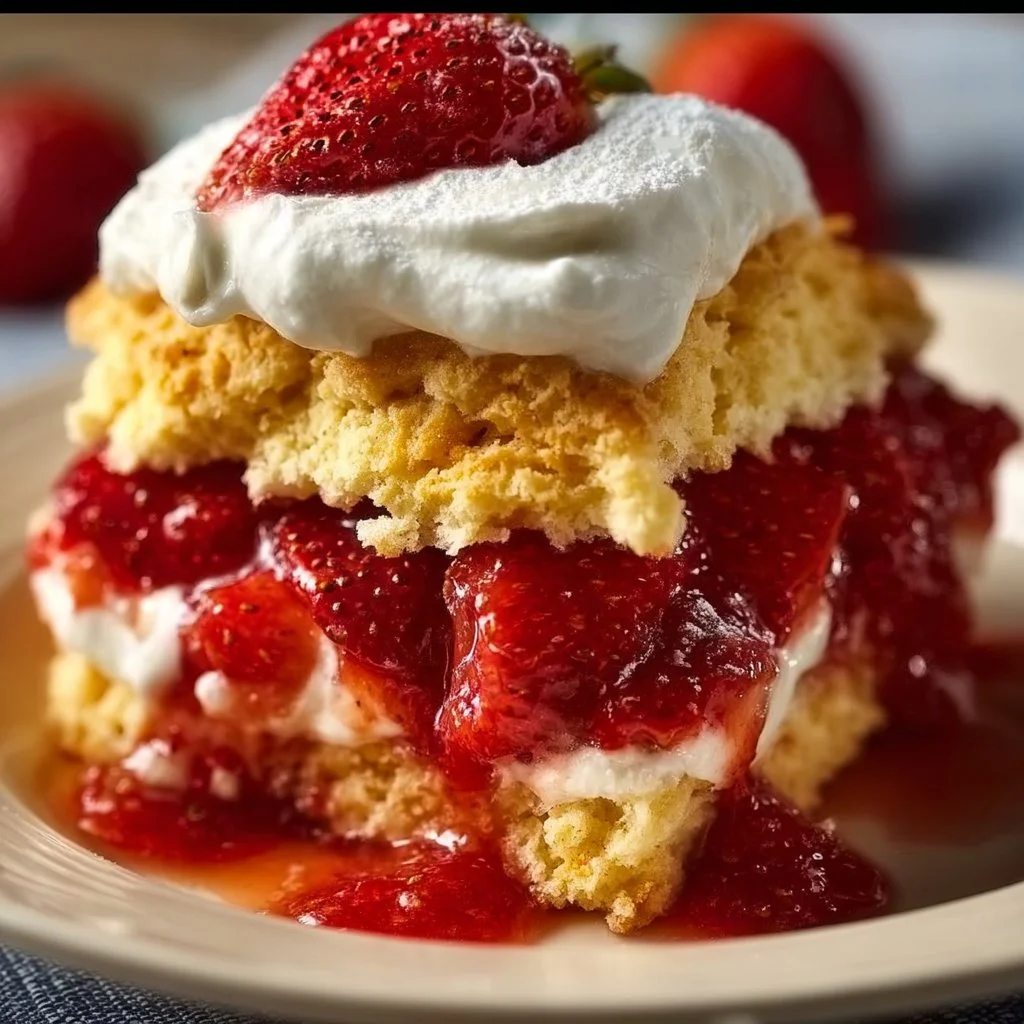 Irresistible Strawberry Shortcake
