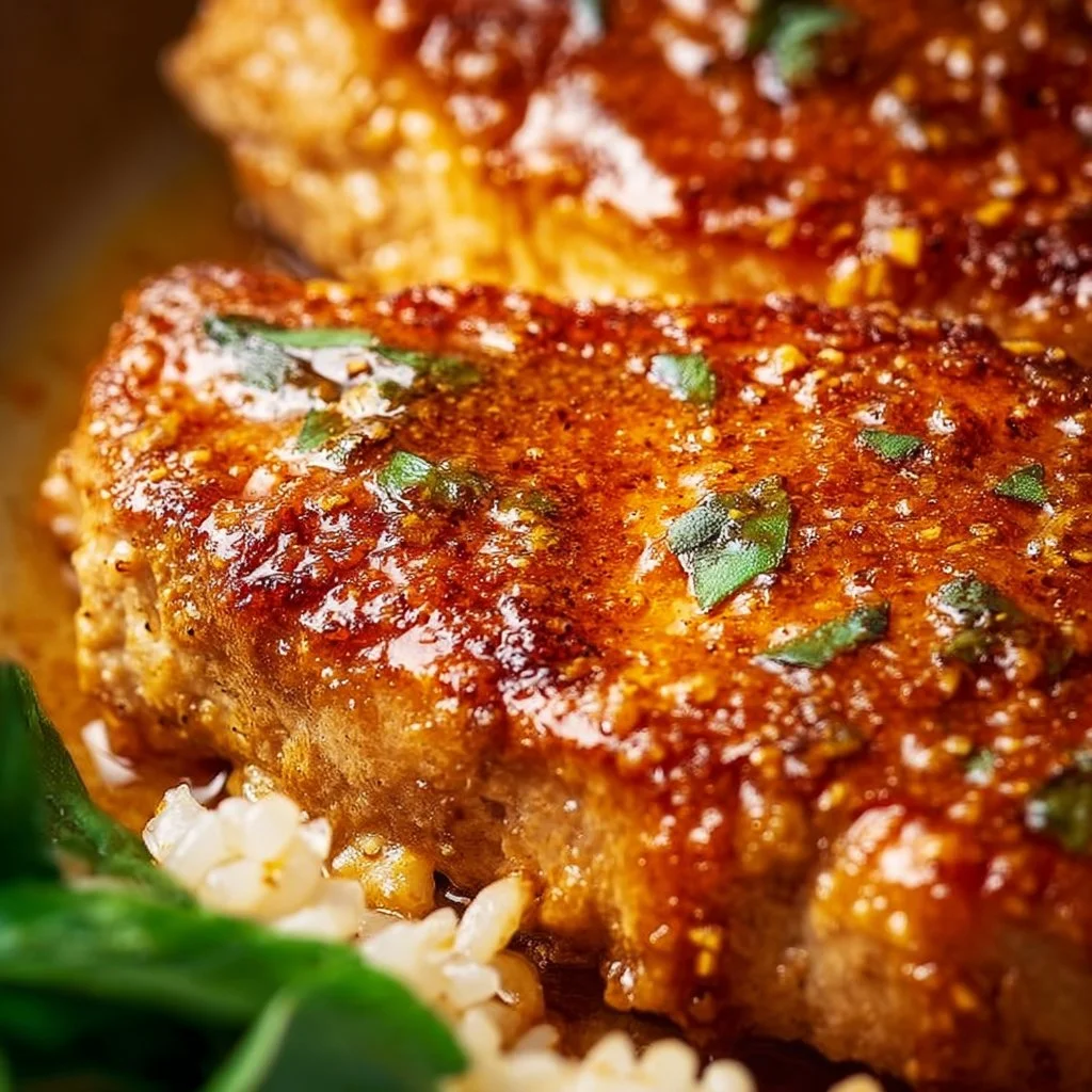Juicy Oven Baked Boneless Pork Chops