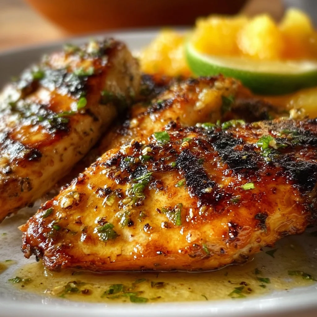 Key West Grilled Chicken with Tropical Citrus Marinade