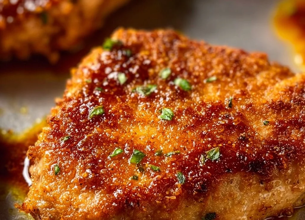 Oven Baked Boneless Pork Chops