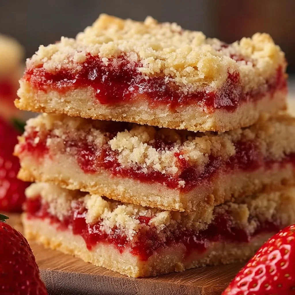 Strawberry Shortcake Bars