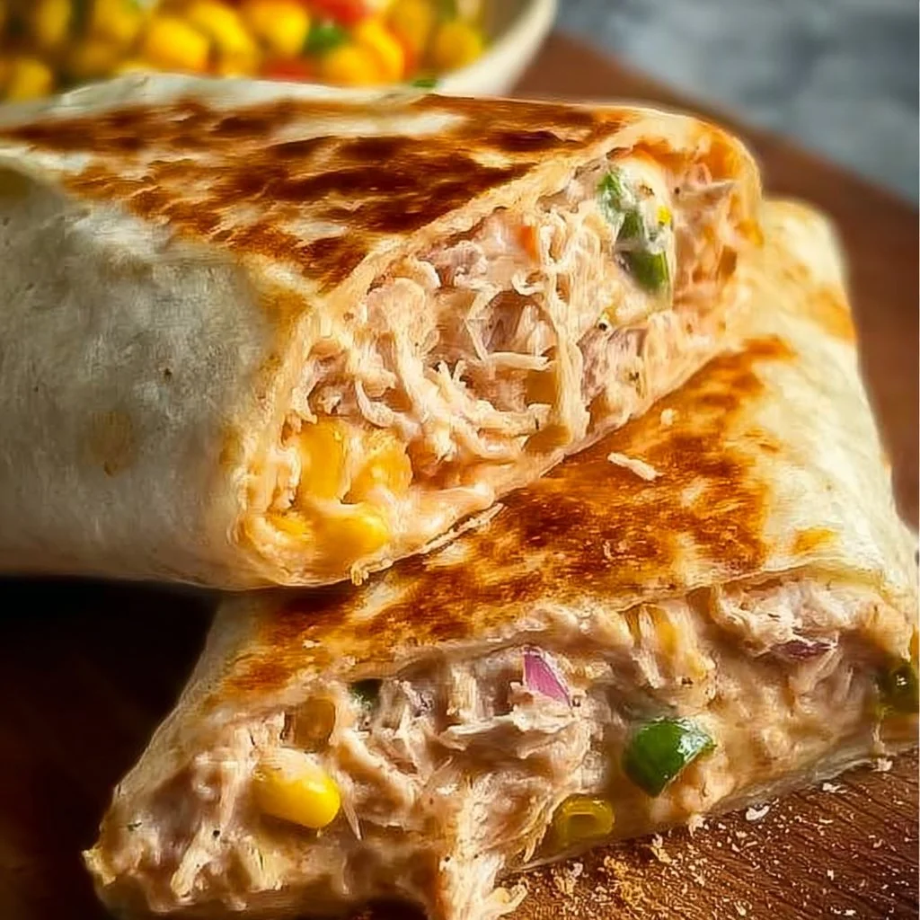 The Irresistible Tuna Melt Wrap