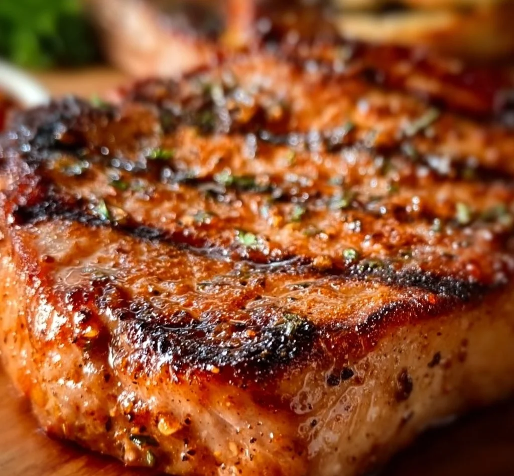 The Secret to Juicy Grilled Pork Chops