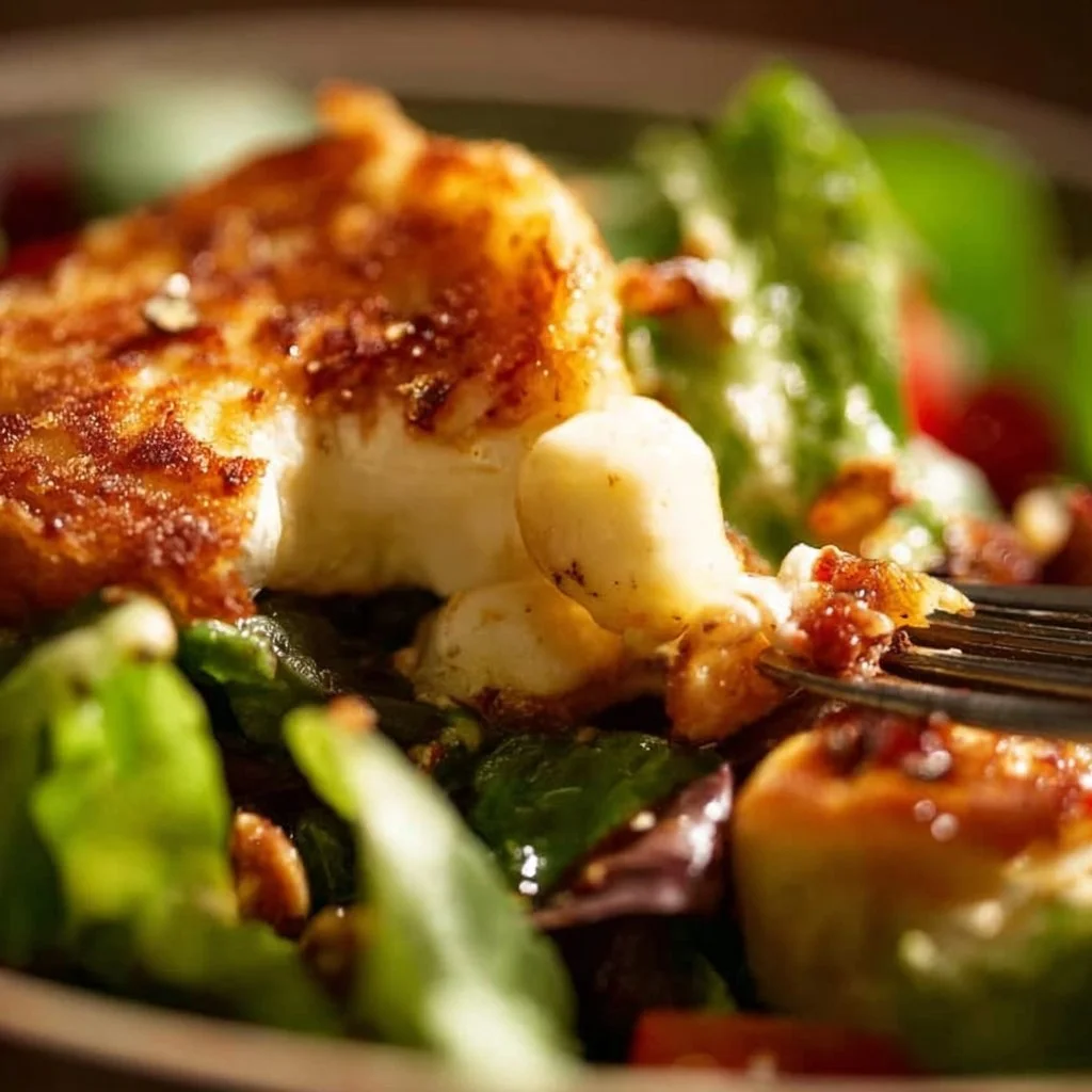 Warm French Goat's Cheese Salad
